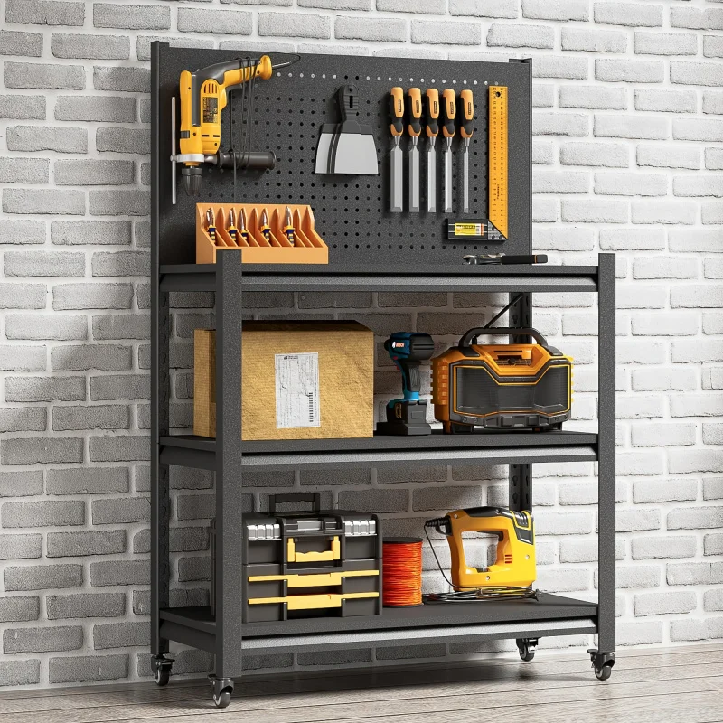 Aluminum Foil Heavy Duty - Heavy Duty Steel Workbench with Pegboard,