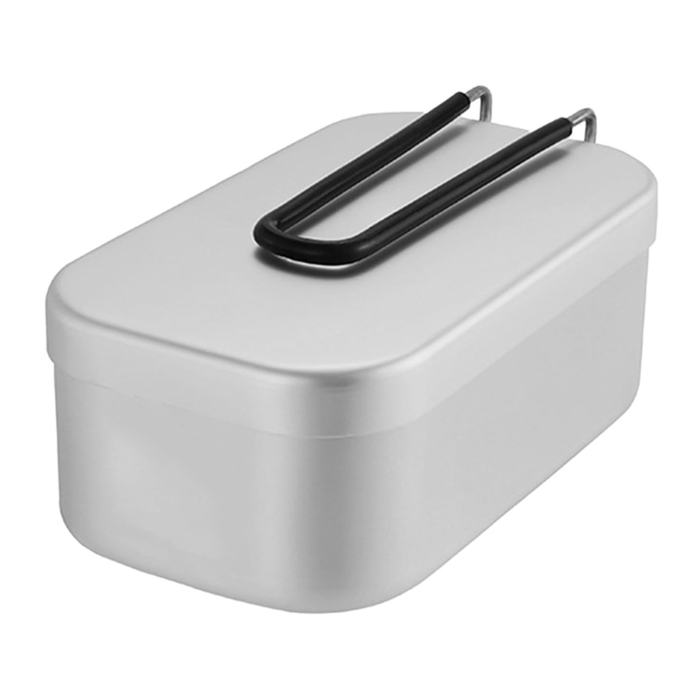 Camping Cooking Box - 800ML Aluminum Lunch Boxes Outdoor Camping