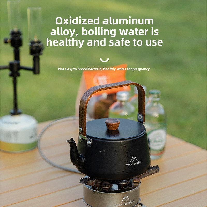 Camping Cooking Lightweight - MOUNTAINHIKER New 1.1L Lightweight Portable Aluminum