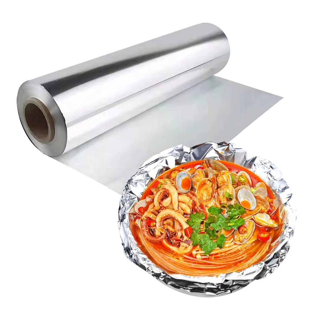 Aluminum Foil Heavy Duty - 1 Pack Food Grade Disposable Tinfoil