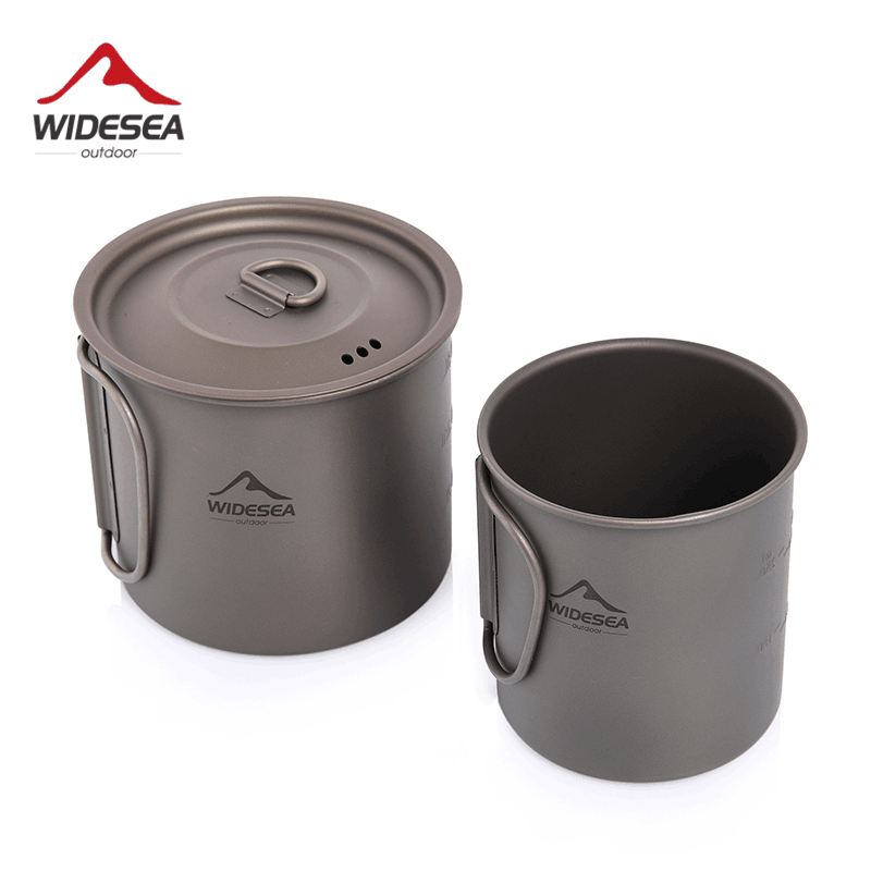 Widesea Camping Mug Titanium C - Camping Cooking Set Jetboil ulasan dan harga