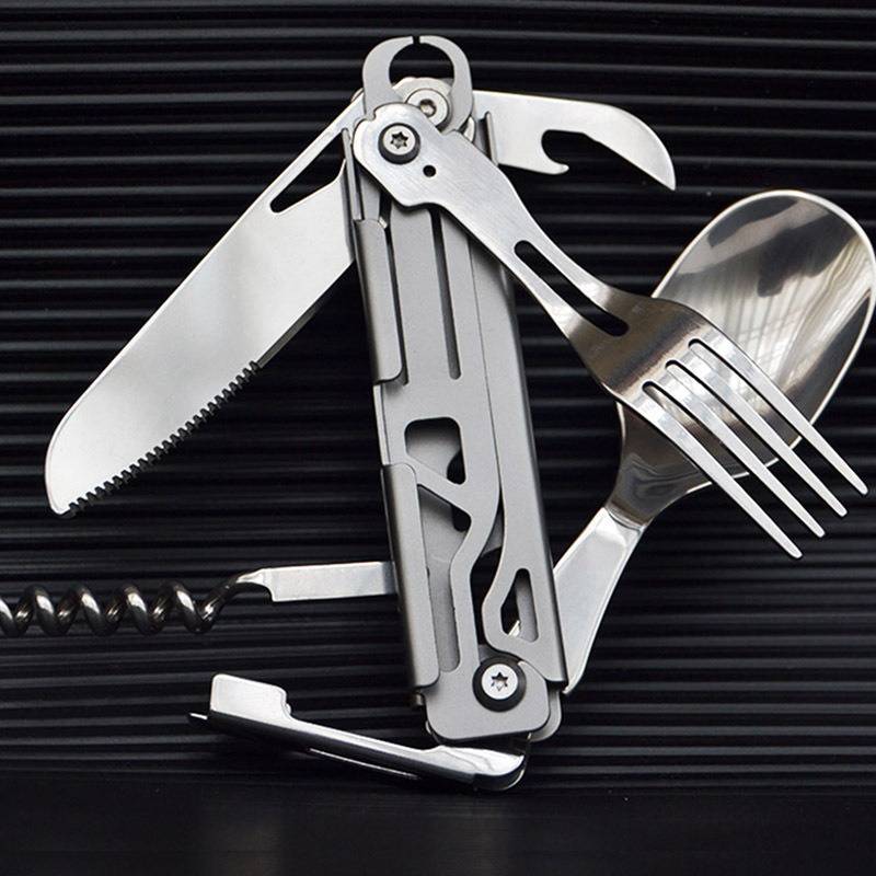 Multi-function Camping Fork Sp - Camping Cooking Set Jetboil ulasan dan harga