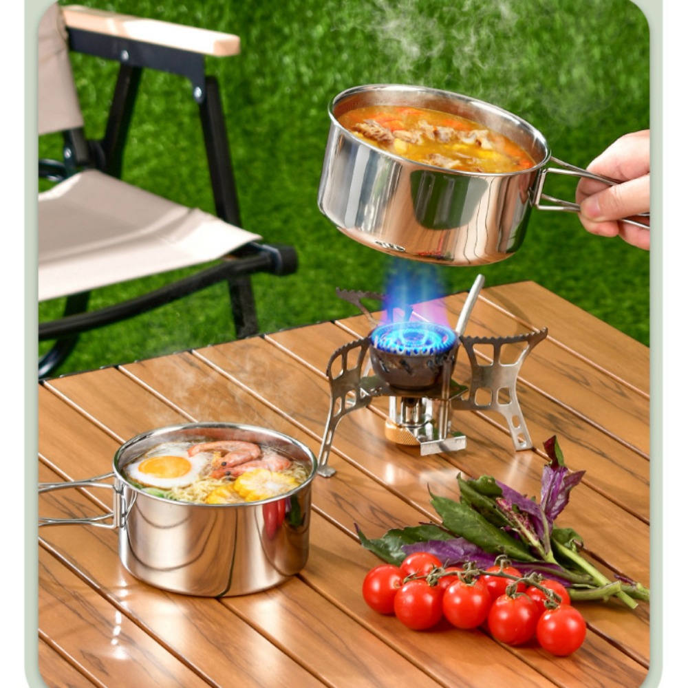 12PCS Adventure Camp Cook Set  - Camping Cooking Pots And Pans Set ulasan dan harga