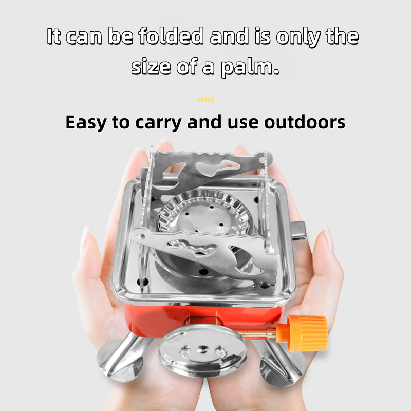 Outdoor Mini Square Stove Camp - Camping Cooking On Fire ulasan dan harga