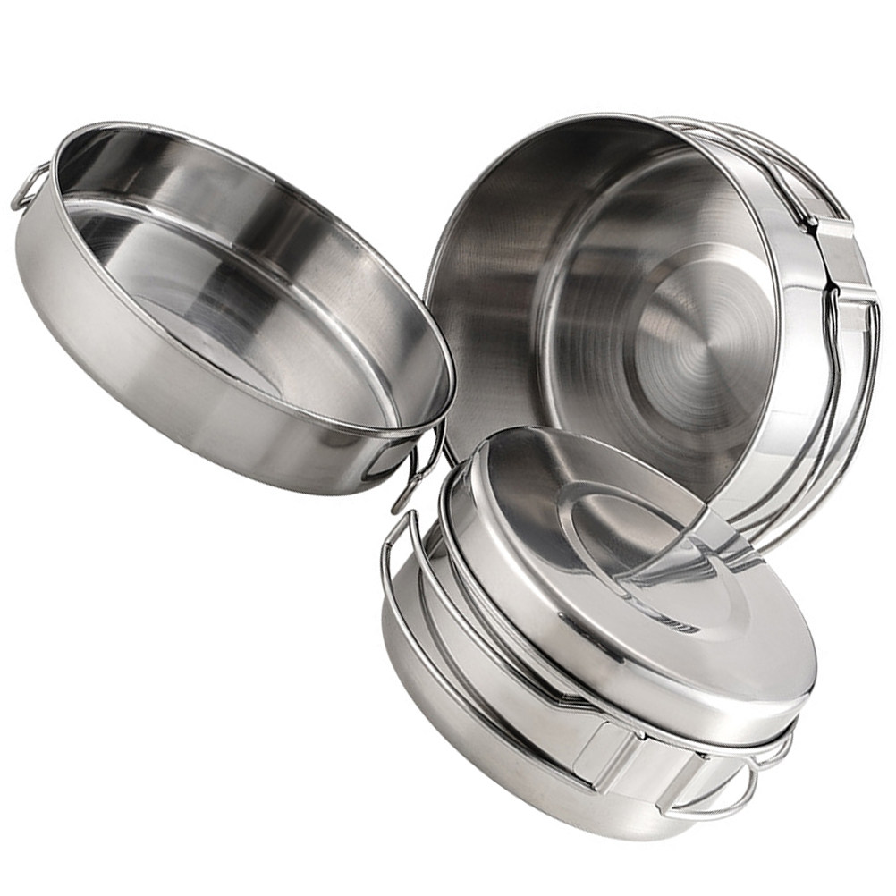 1Set Stainless Steel Camping C - Camping Cooking Lightweight ulasan dan harga