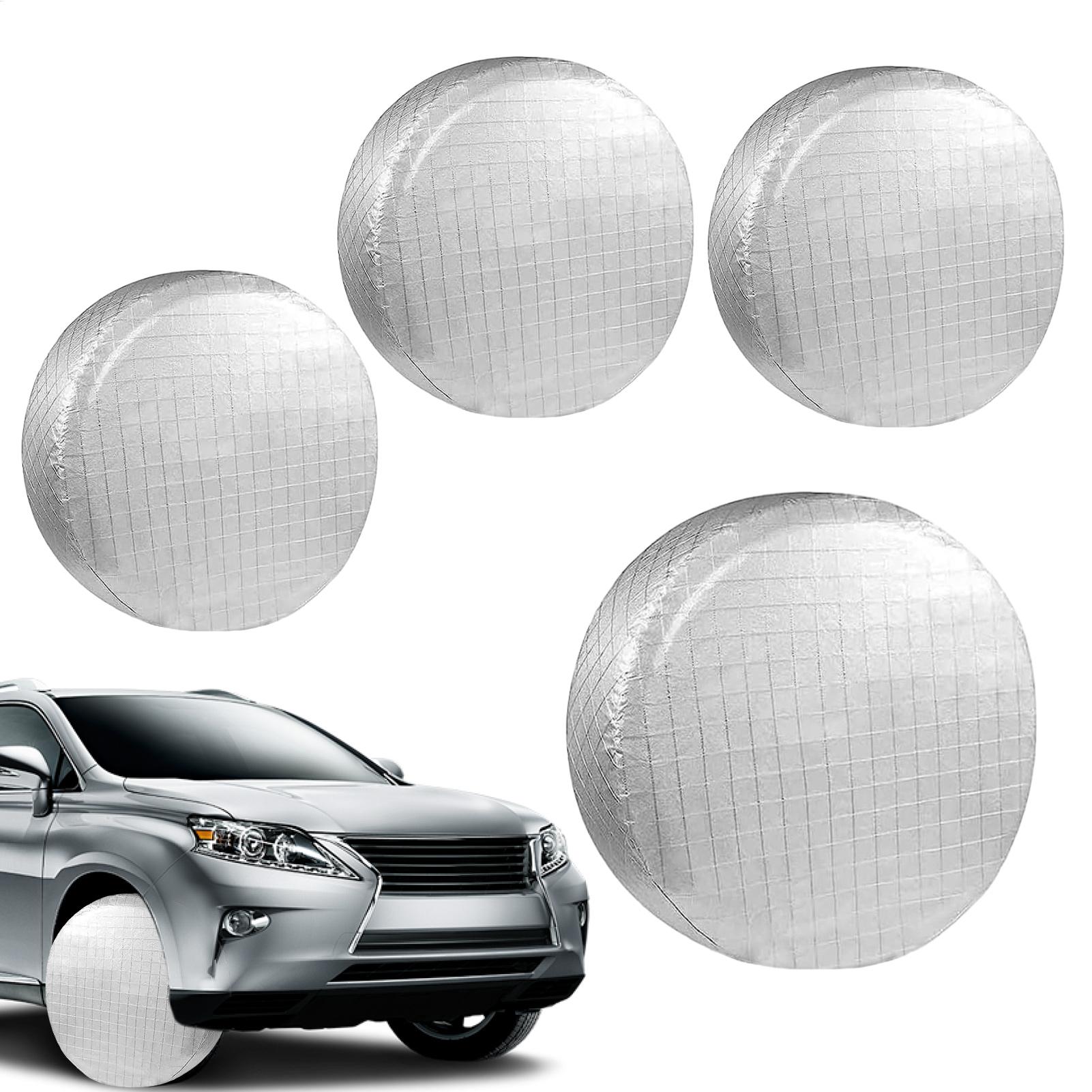 RV Tire Covers 4 Pieces Waterp - Aluminum Foil Heavy Duty ulasan dan harga