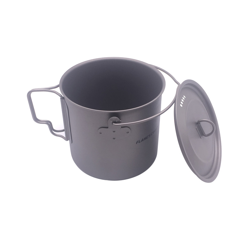 FLAME'S CREED 1100ml 1950ml Ul - Camping Cooking Pots And Pans Set ulasan dan harga