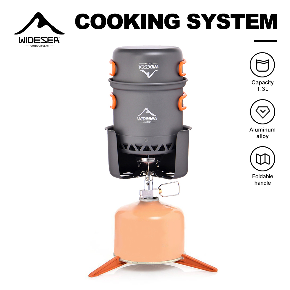 Widesea Portable Camping Stove - Camping Cooking All In One ulasan dan harga