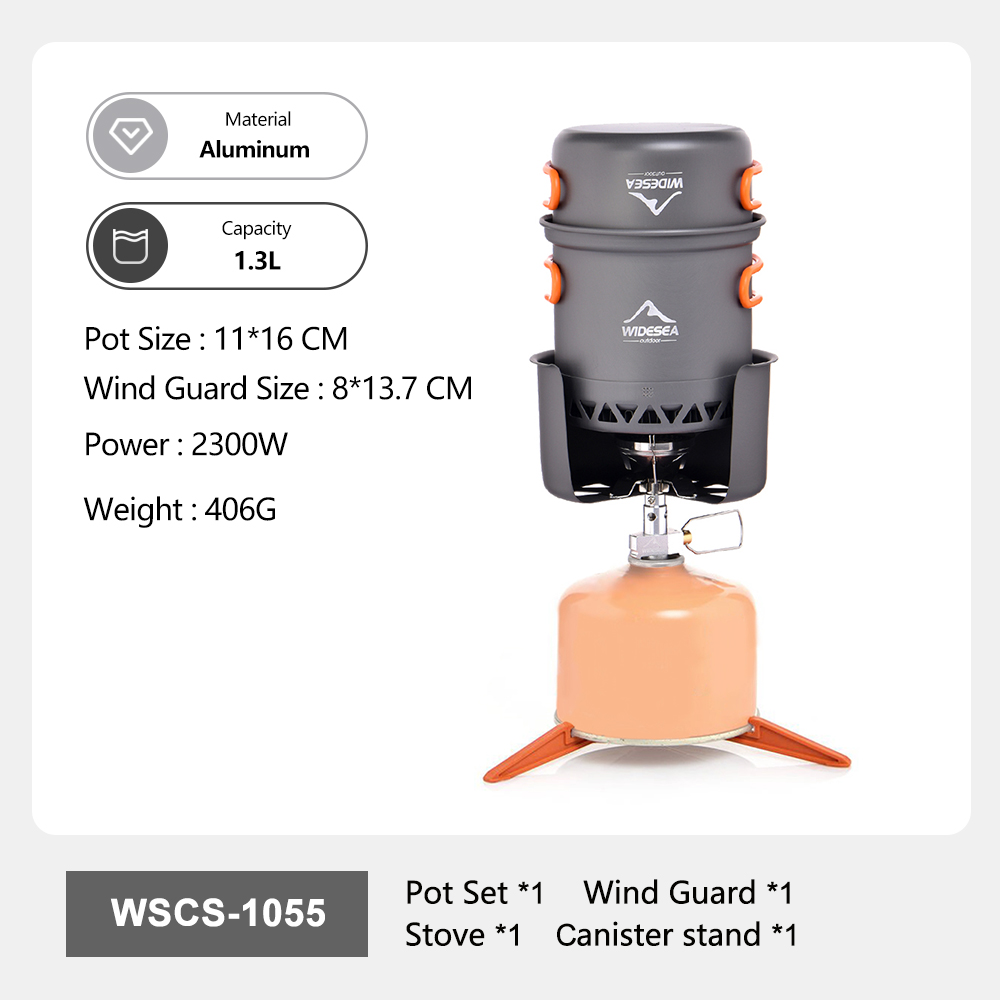 Widesea Portable Camping Stove - Camping Cooking All In One ulasan dan harga