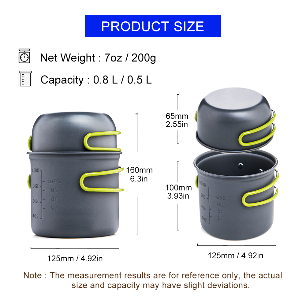 Widesea Camping Cooking Utensi - Camping Cooking Set Jetboil ulasan dan harga
