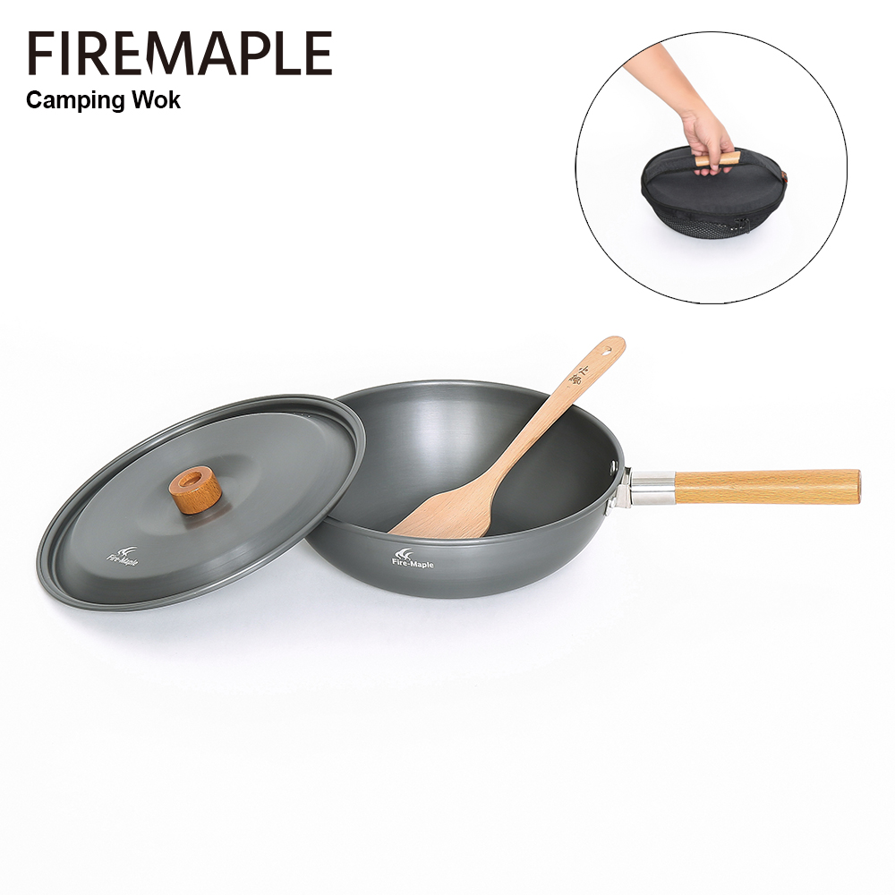 Fire-Maple Camping Wok Lightwe - Camping Cooking On Fire ulasan dan harga