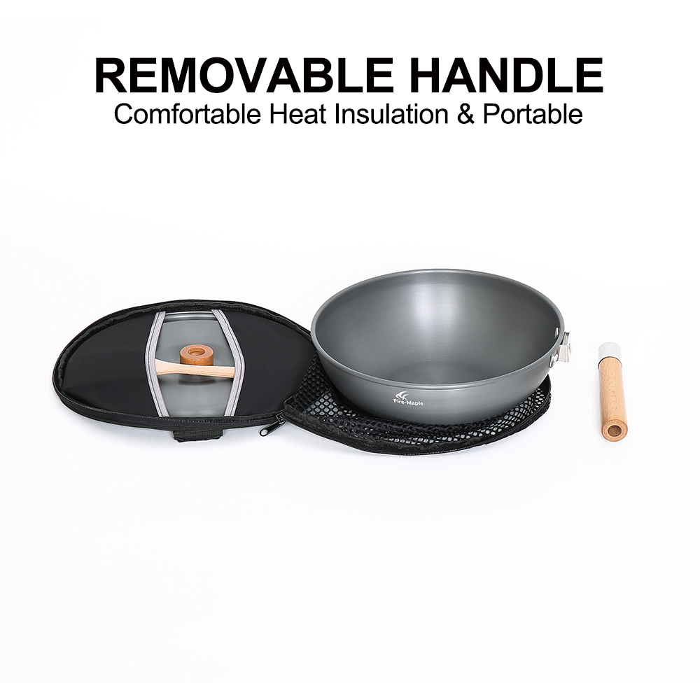 Fire-Maple Camping Wok Lightwe - Camping Cooking On Fire ulasan dan harga