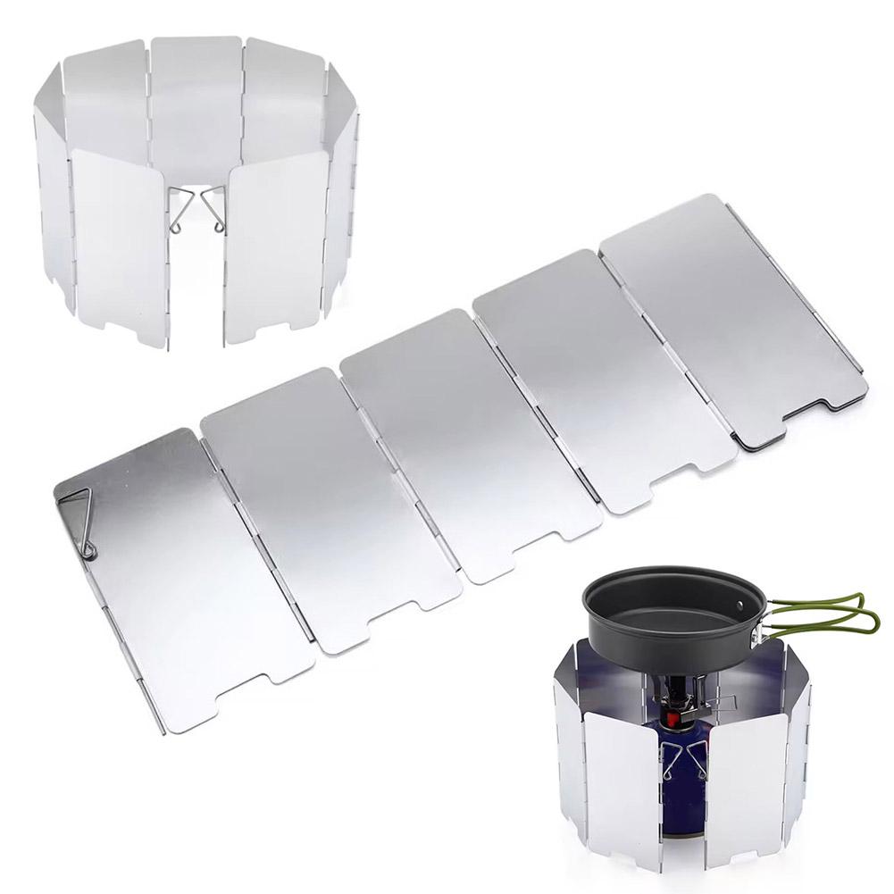 Outdoor Foldable Wind Shield C - Camping Cooking Tripod ulasan dan harga