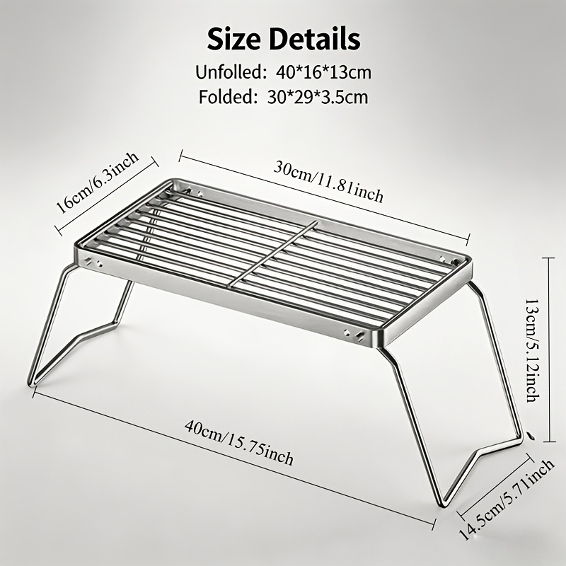 Portable Foldable Stainless Ca - Camping Cooking Lightweight ulasan dan harga