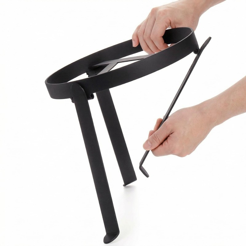 FSTE-Tripod Stand For Cast Iro - Camping Cooking Tripod ulasan dan harga