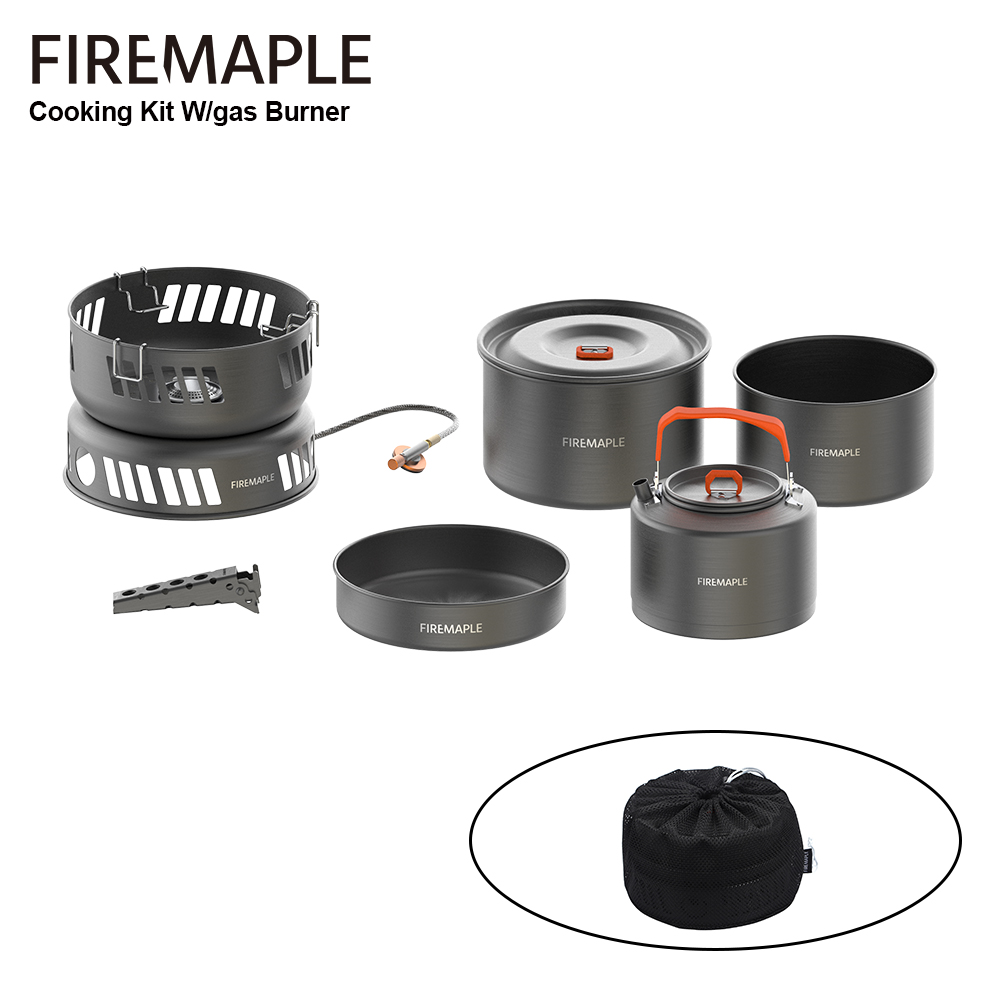 Fire-Maple Cooking Kit W/gas B - Camping Cooking On Fire ulasan dan harga