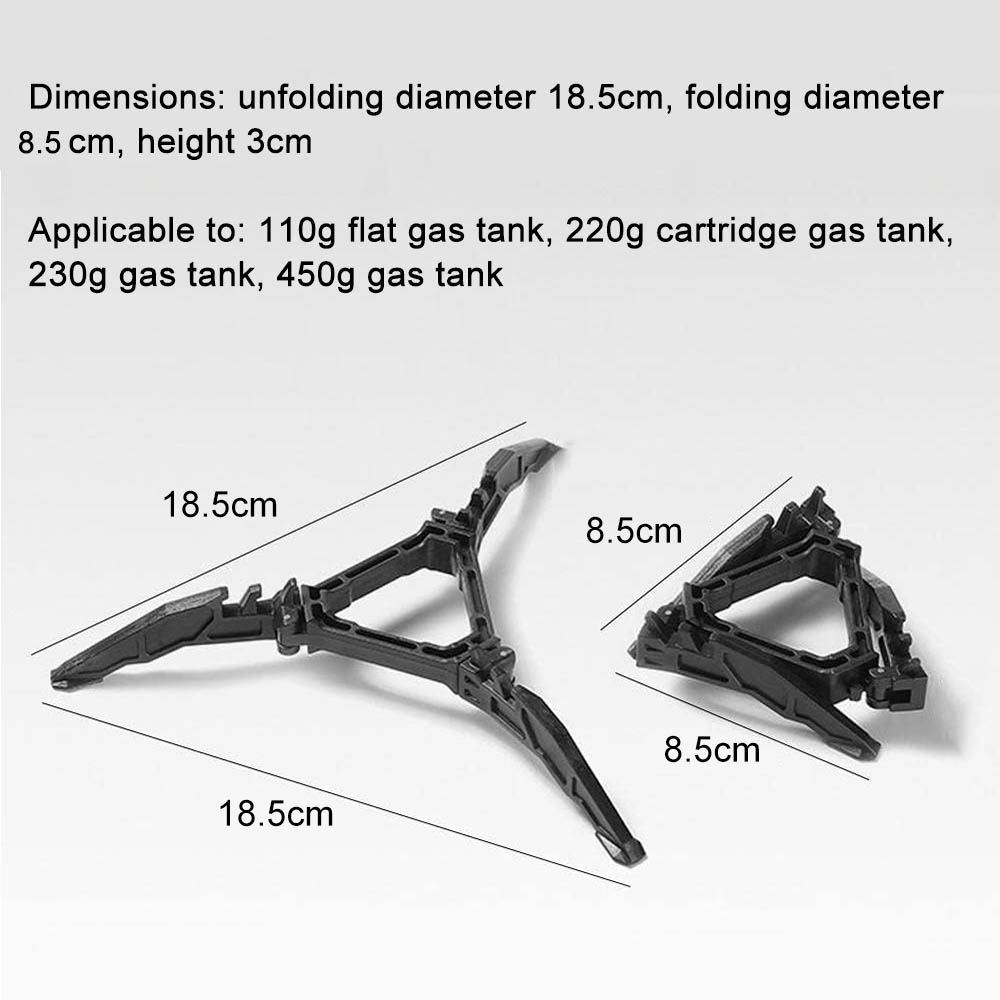 Gas Tank Bracket Foldable Fuel - Camping Cooking Tripod ulasan dan harga