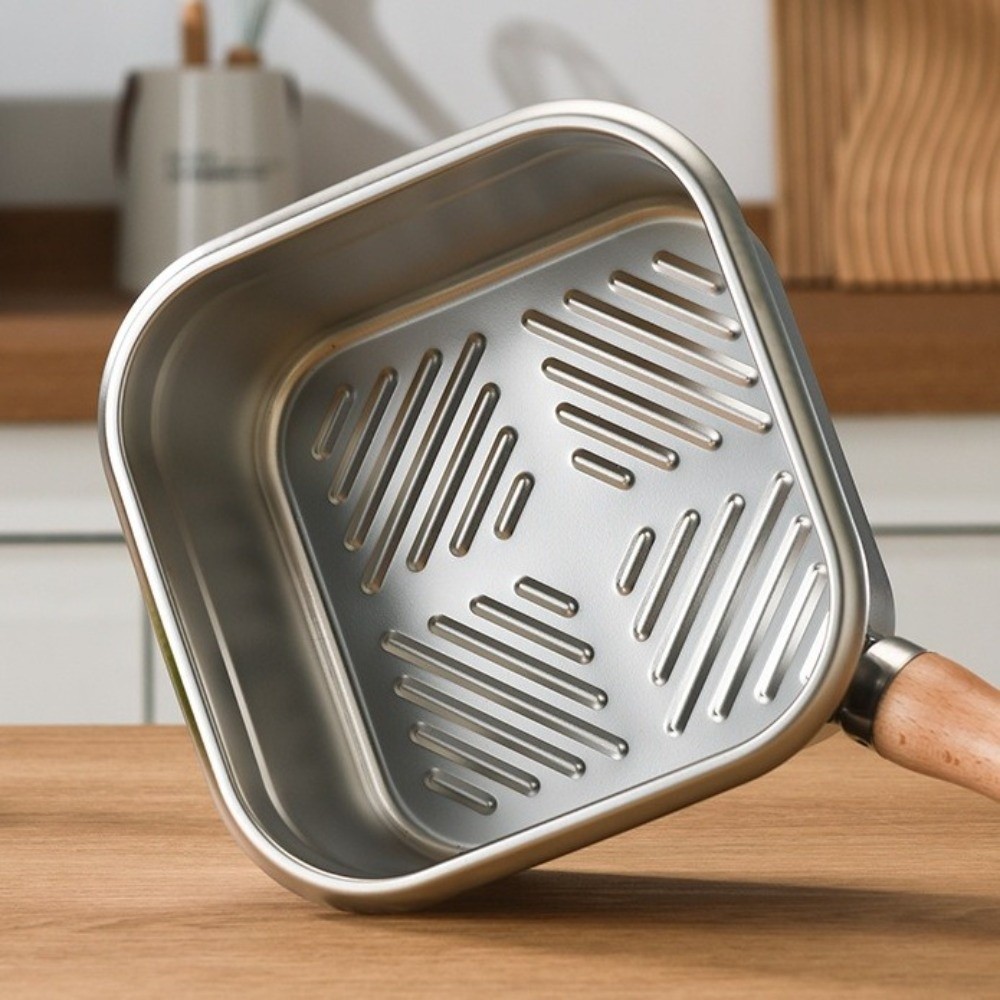 Portable Stainless Steel Fryin - Camping Cooking Pots And Pans Set ulasan dan harga