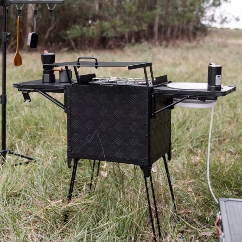 All-In-One Foldable Outdoor Ca - Camping Cooking All In One ulasan dan harga