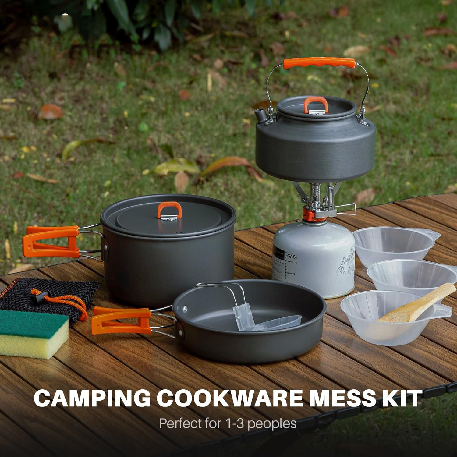 Camping Cookware Camping Pot a - Camping Cooking Pots And Pans Set ulasan dan harga