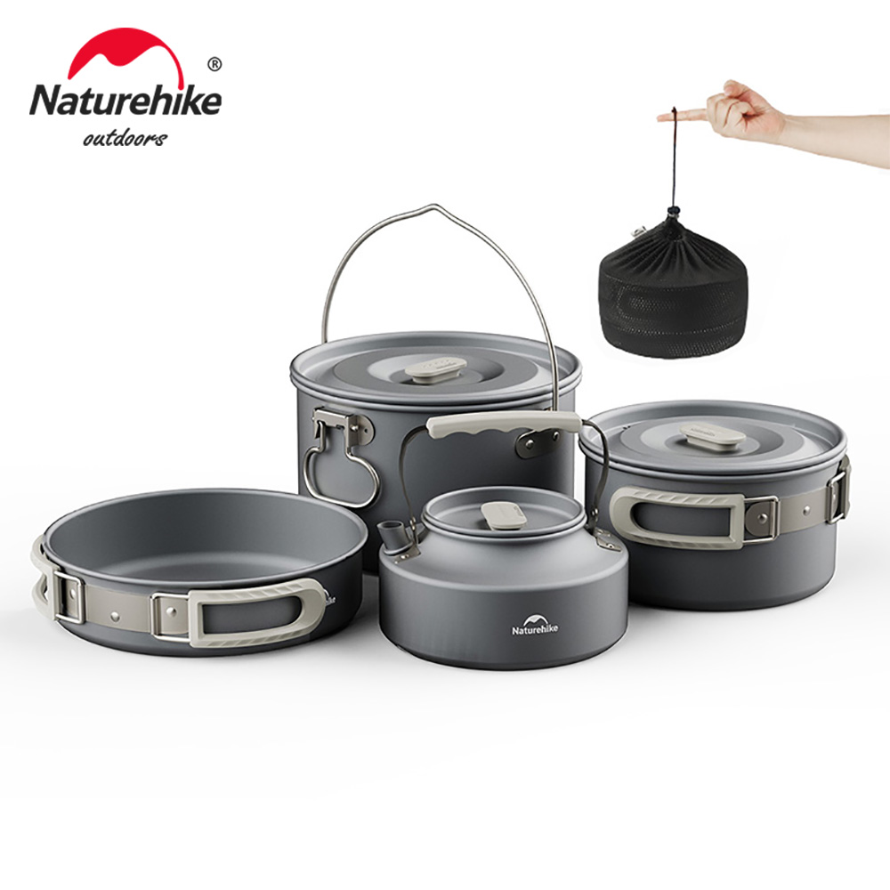 Naturehike Camping Cookware Ki - Camping Cooking Set Jetboil ulasan dan harga