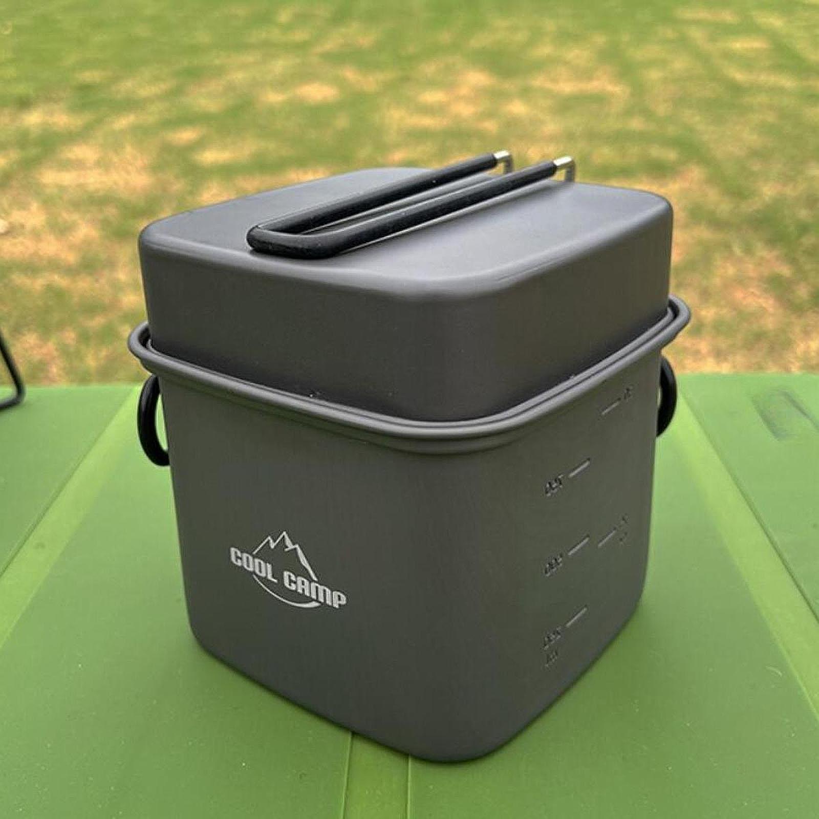 Camping Cookware Set Frying Pa - Camping Cooking Lightweight ulasan dan harga