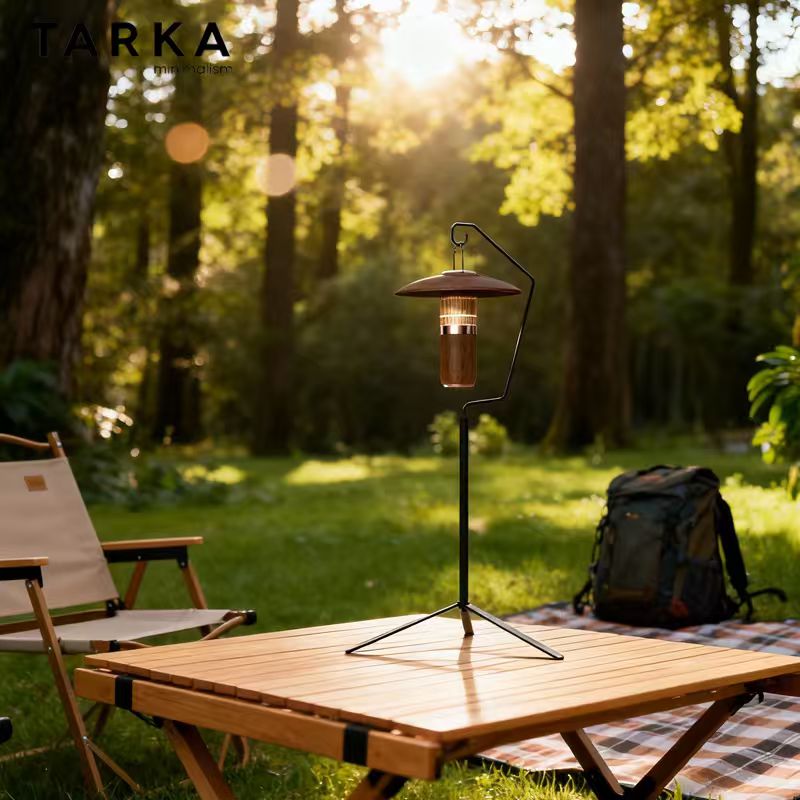 Detachable Lantern Stand Light - Camping Cooking Tripod ulasan dan harga