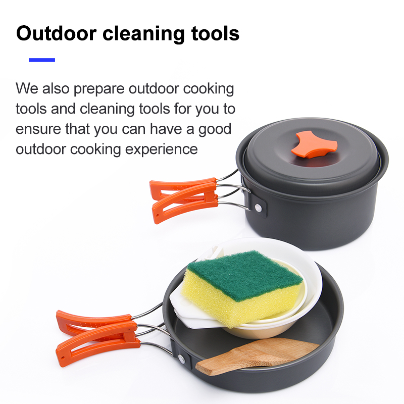 Widesea Camping Outdoor Cookwa - Camping Cooking Set Jetboil ulasan dan harga