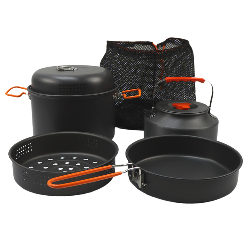 Outdoor Cookware Set Camping C - Camping Cooking Pots And Pans Set ulasan dan harga