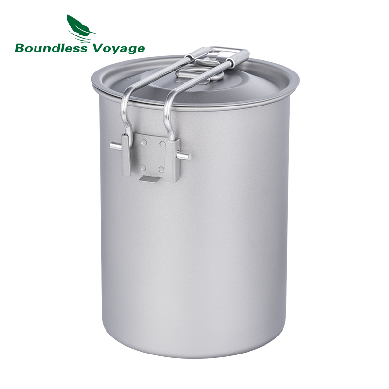 Boundless Voyage 900ml Titaniu - Camping Cooking Lightweight ulasan dan harga