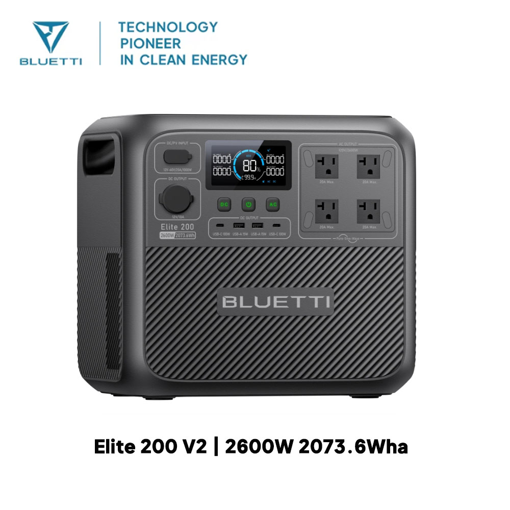 【Renew】BLUETTI Elite 200 V2 Po - Camping Cooking Box ulasan dan harga