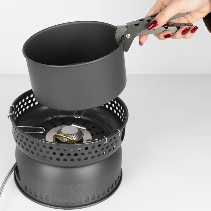 Camping Alloy Cooking Pot Fry  - Camping Cooking Pots And Pans Set ulasan dan harga