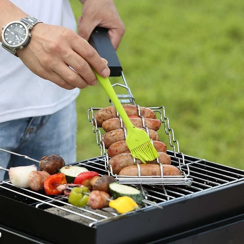 Portable Camping BBQ Grill Com - Camping Cooking Lightweight ulasan dan harga