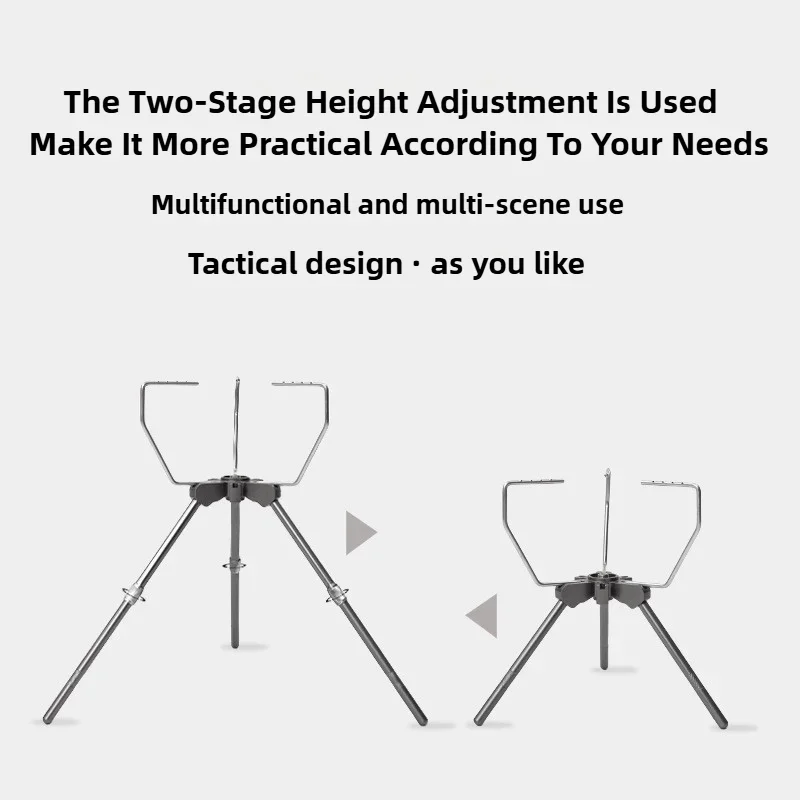 MOUNTAINHIKER Tripod Bracket C - Camping Cooking Tripod ulasan dan harga