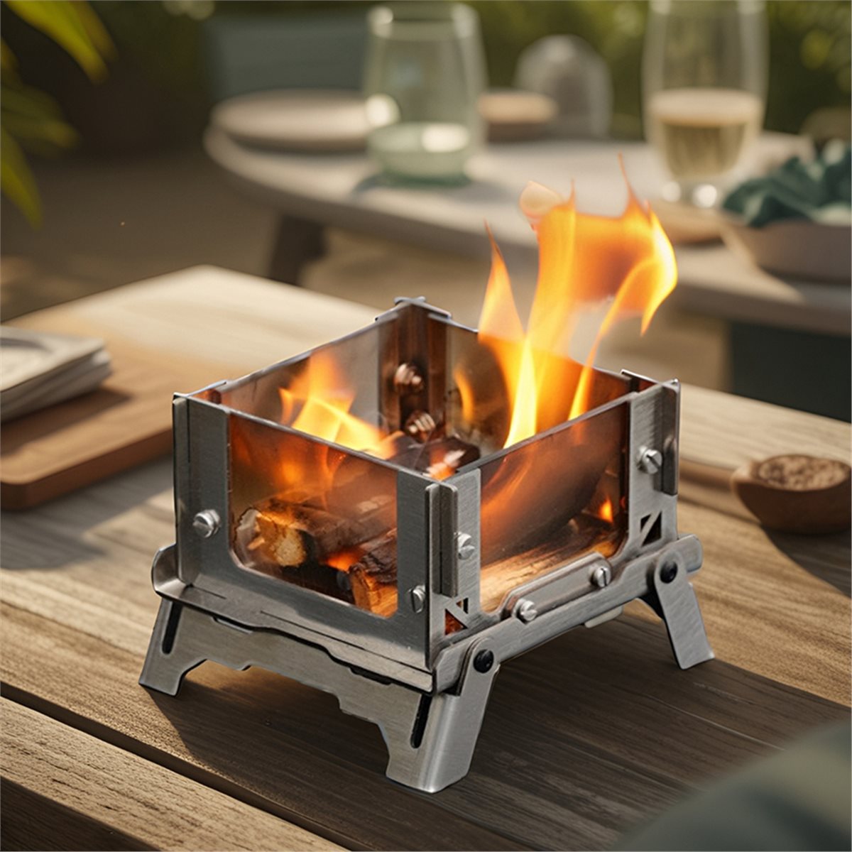 M10K Outdoor Camping Heater Po - Camp Grill Portable Folding ulasan dan harga