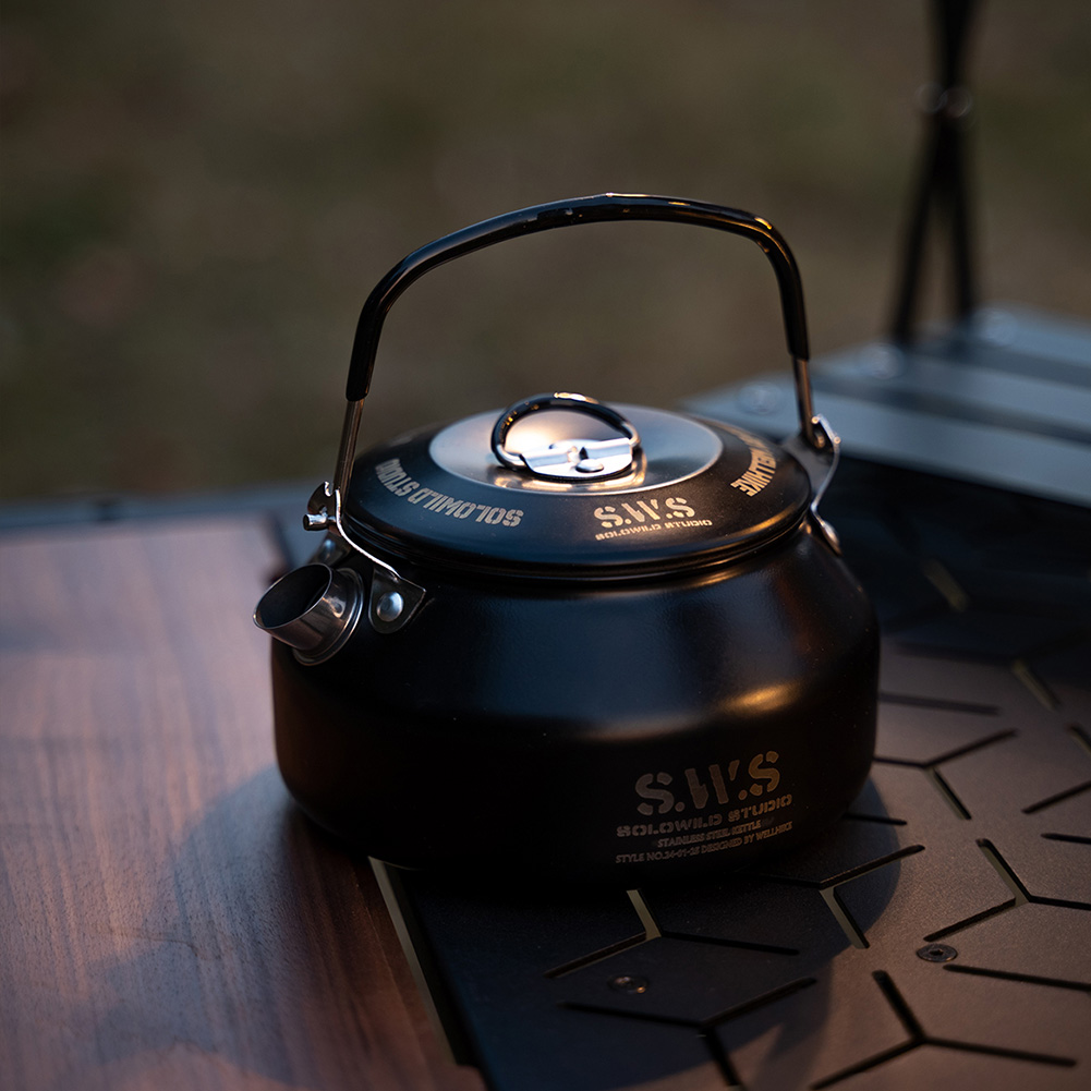 0.8L Outdoor Camping Kettle wi - Camping Cooking Lightweight ulasan dan harga