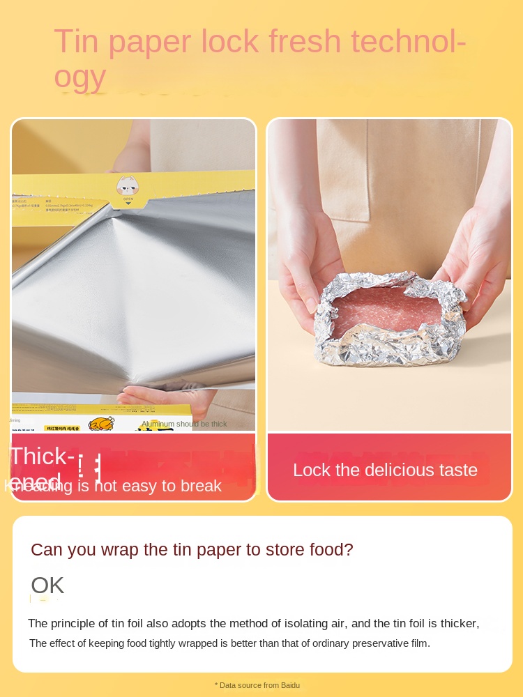 COOKER KING Oven Foil Baking A - Aluminum Foil Heavy Duty ulasan dan harga