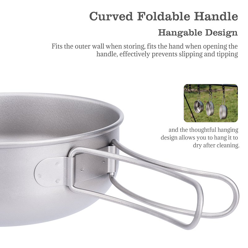 Boundless Voyage Titanium Camp - Camping Cooking Pots And Pans Set ulasan dan harga