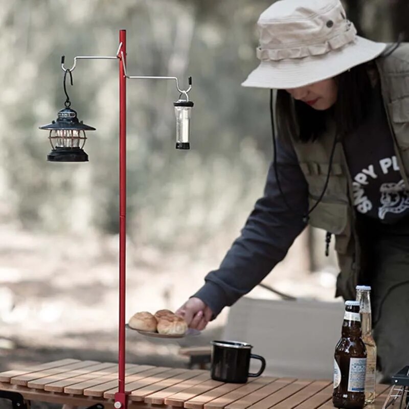 TARKA Camping Lantern Stand De - Camping Cooking Tripod ulasan dan harga
