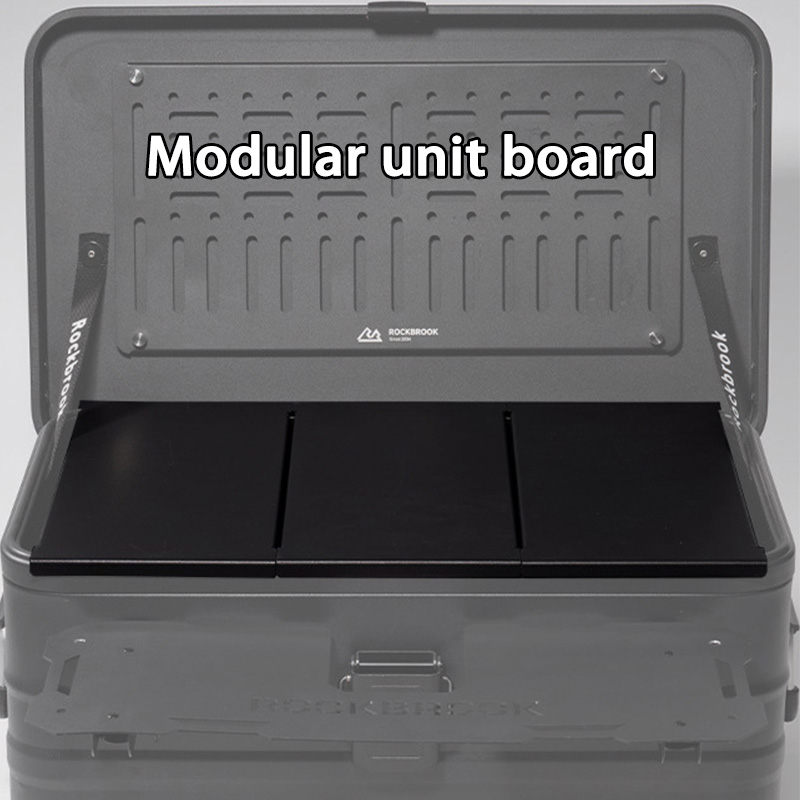 Outdoor Storage Box Aluminum M - Camping Cooking Box ulasan dan harga