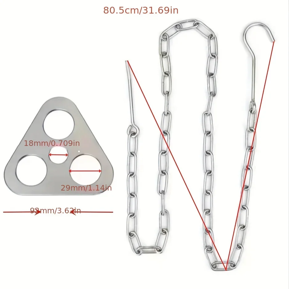 Outdoor BBQ Tripod Portable De - Camping Cooking Tripod ulasan dan harga