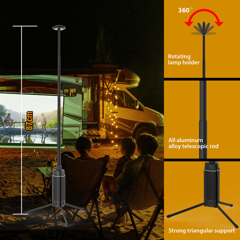 Portable Camping Lantern Teles - Camping Cooking Tripod ulasan dan harga