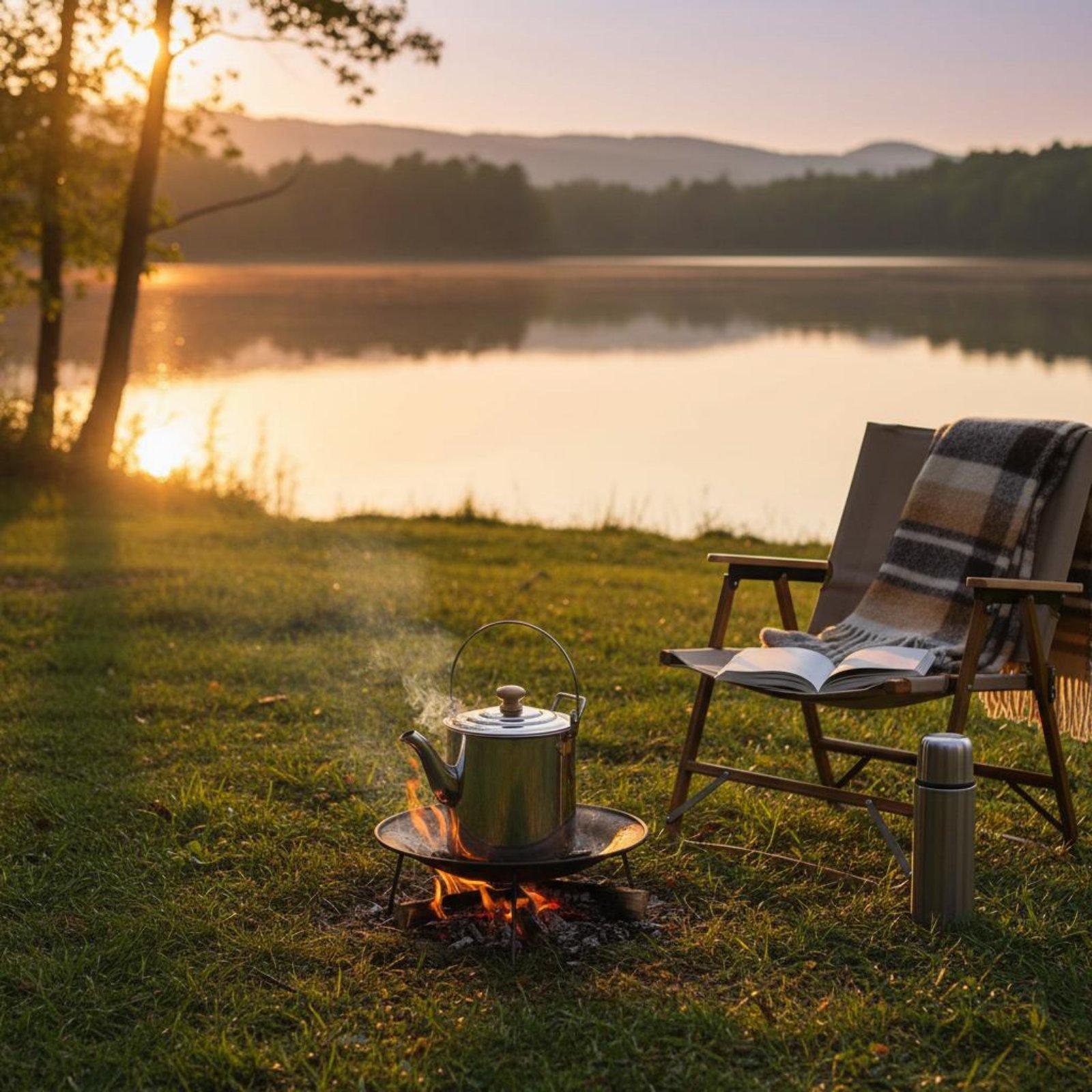 Portable Stainless Steel Outdo - Camping Cooking Pots And Pans Set ulasan dan harga
