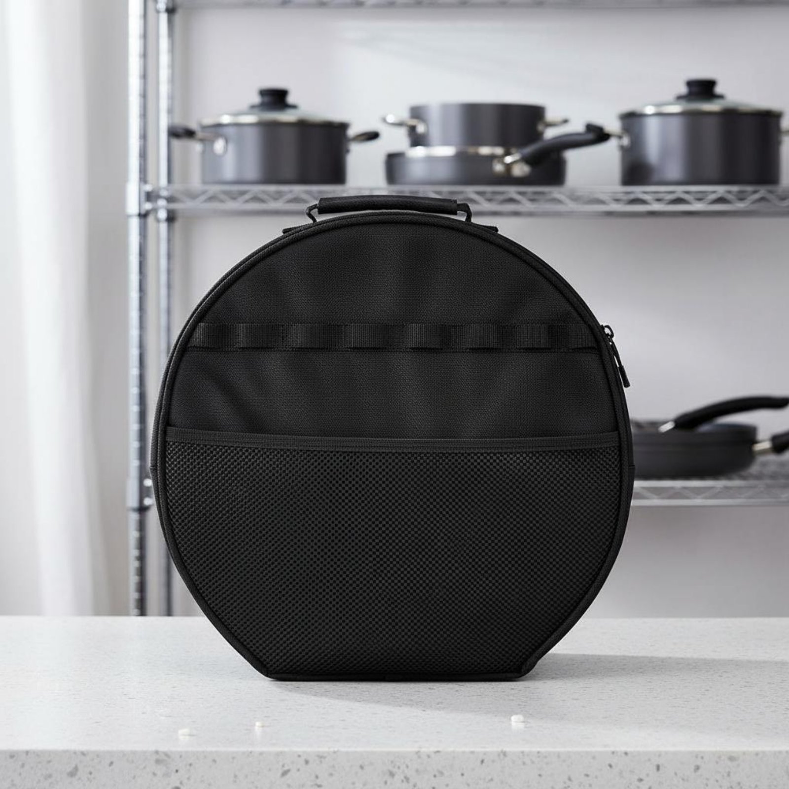 Bbq Pan Organizer Bag Thickene - Camp Grill Portable Folding ulasan dan harga