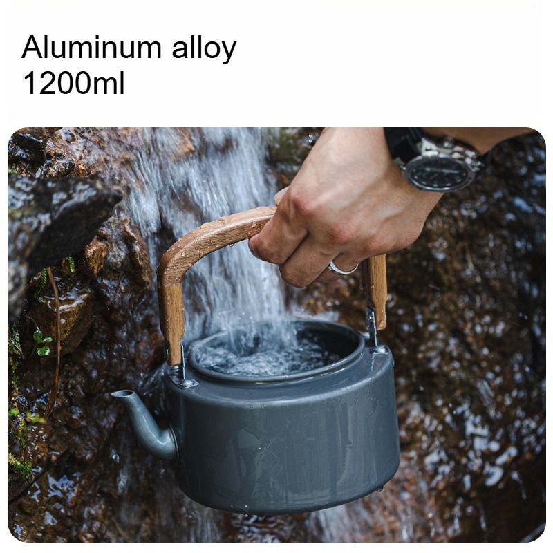 1.2L Lightweight Aluminum Allo - Camping Cooking Lightweight ulasan dan harga