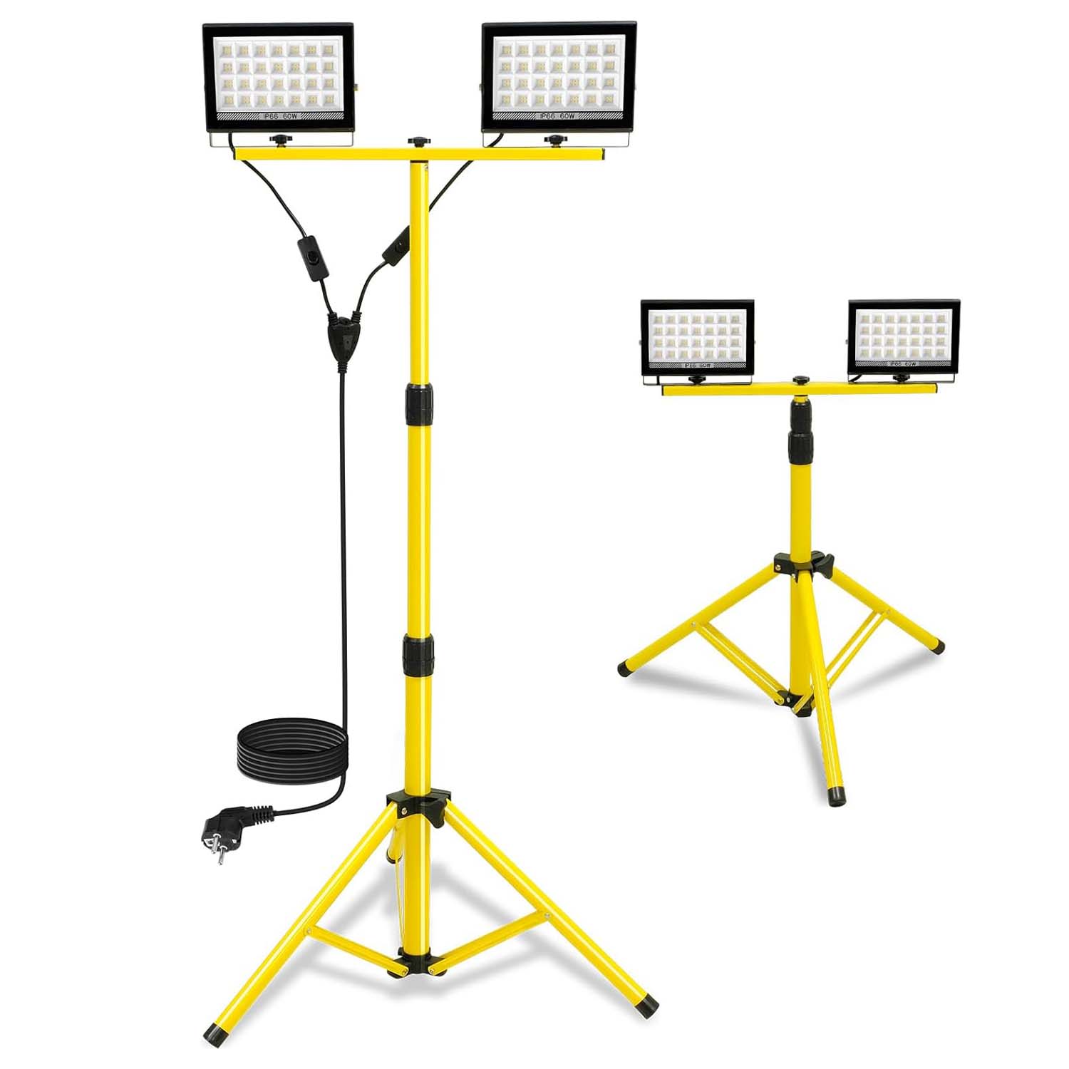 LED Work Light with Stand Adju - Camping Cooking Tripod ulasan dan harga
