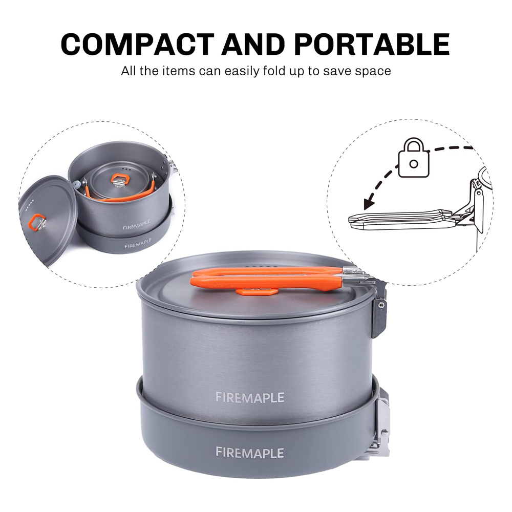 Fire Maple Camping Cookware Ut - Camping Cooking Set Jetboil ulasan dan harga