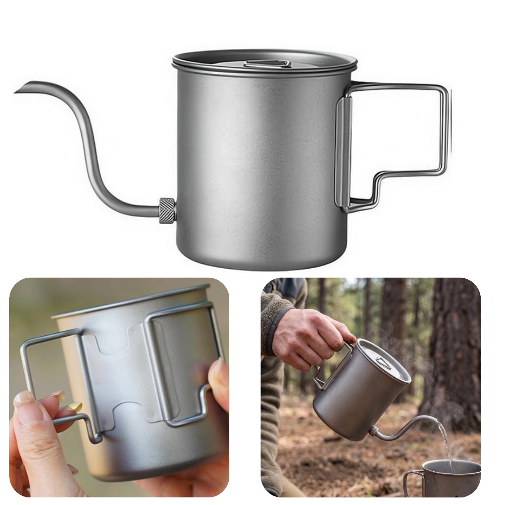 420ml Pure Titanium Camping Co - Camping Cooking Lightweight ulasan dan harga