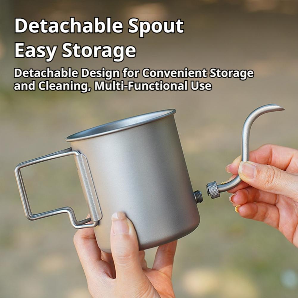 420ml Pure Titanium Camping Co - Camping Cooking Lightweight ulasan dan harga