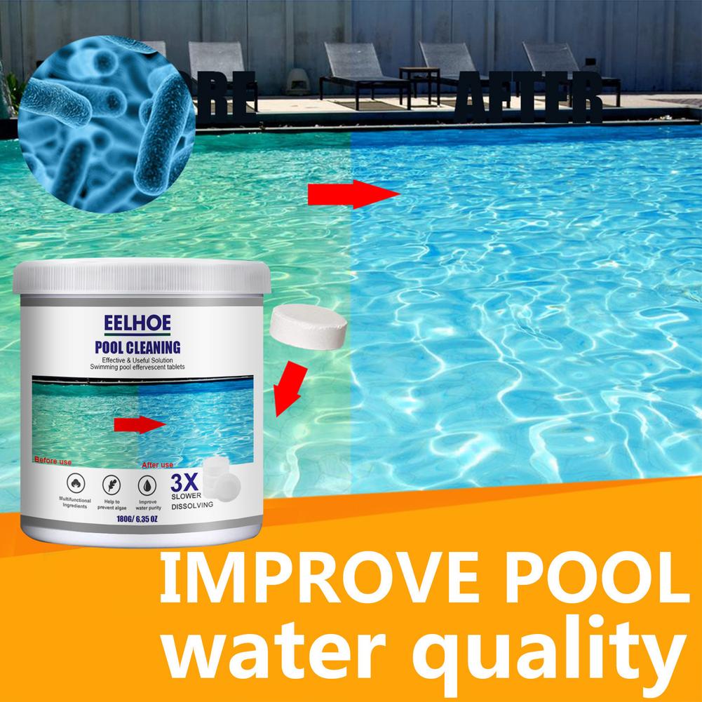 Swimming Pool Effervescent Cle - Water Purification Tablet ulasan dan harga
